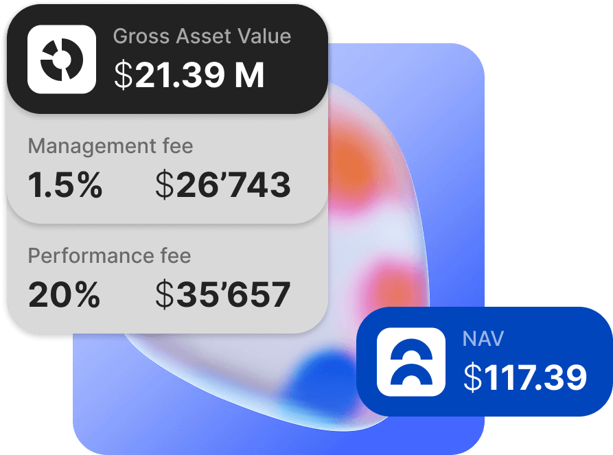 Automated NAV and fees calculation
